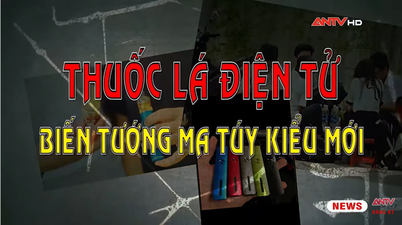 KINH HOÀNG thanh niên bị ngộ độc ma túy khi dùng thử thuốc lá điện tử