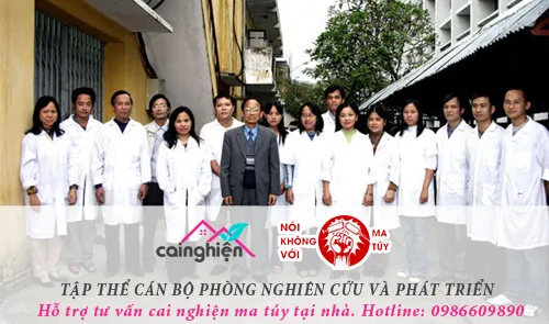 Tập thể cán bộ nhân viên phòng nghiên cứu và phát triển
