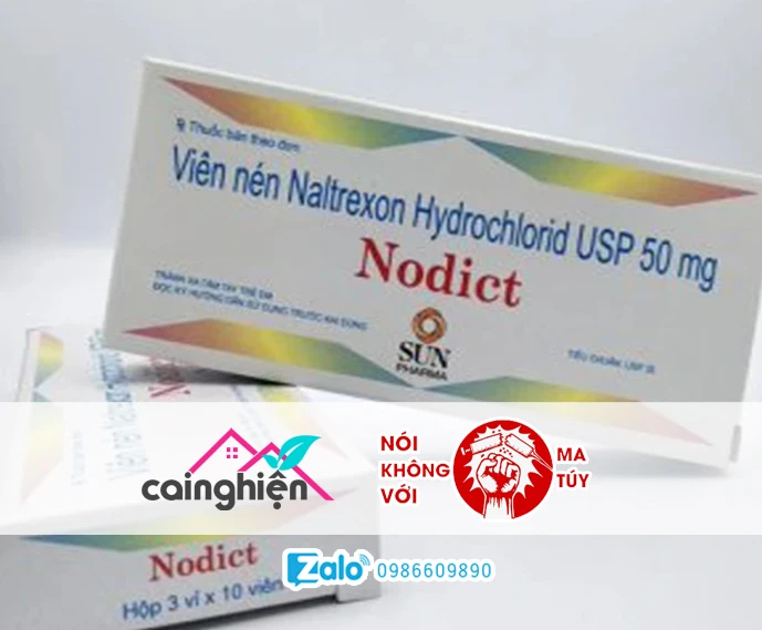 Nodict – Thuốc chống tái nghiện ma túy và rượu tại nhà hiệu quả