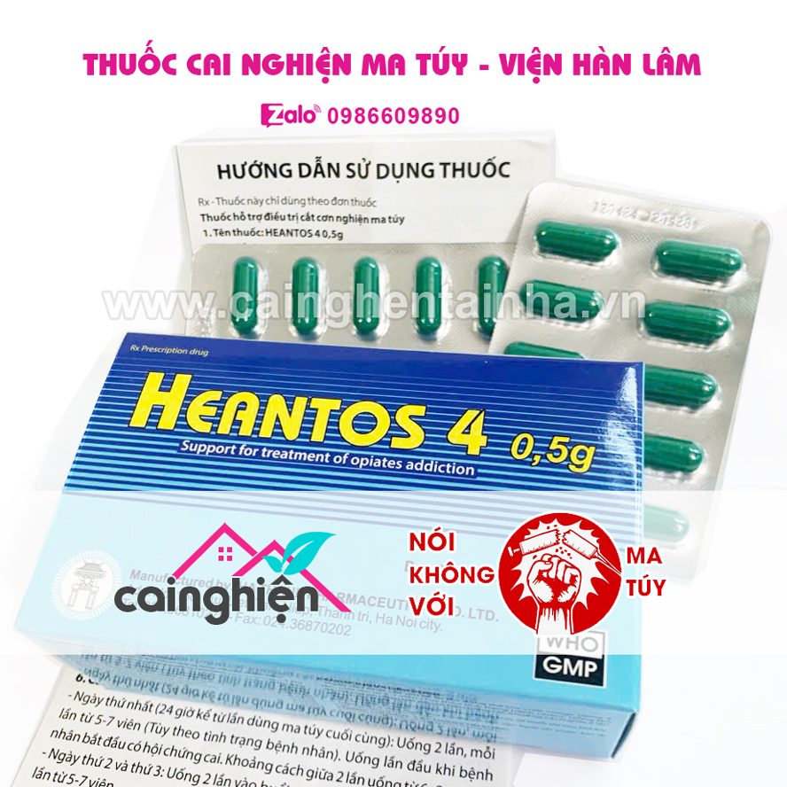 Thuốc cai nghiện ma túy tại nhà HEANTOS 4