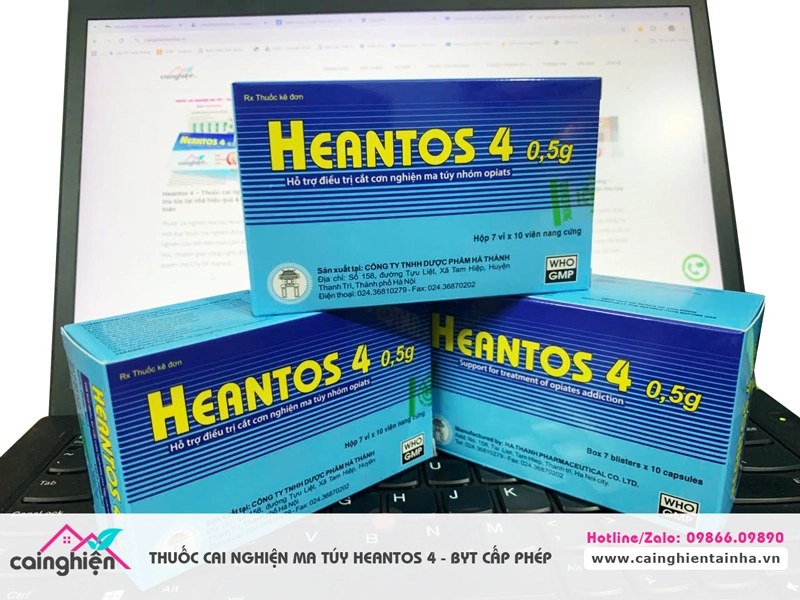 Heantos 4 Là Gì? Thuốc Cai Nghiện Ma Túy Được Bộ Y Tế Cấp Phép Tại Việt Nam
